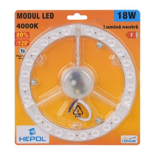 Kit modul LED circular 18W
