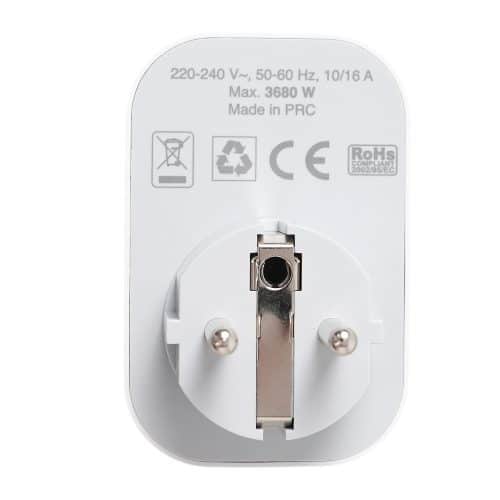 Adaptor SMART WIFI cu priza schuko, 2xUSB-A,1xUSB-C, max. 3680W