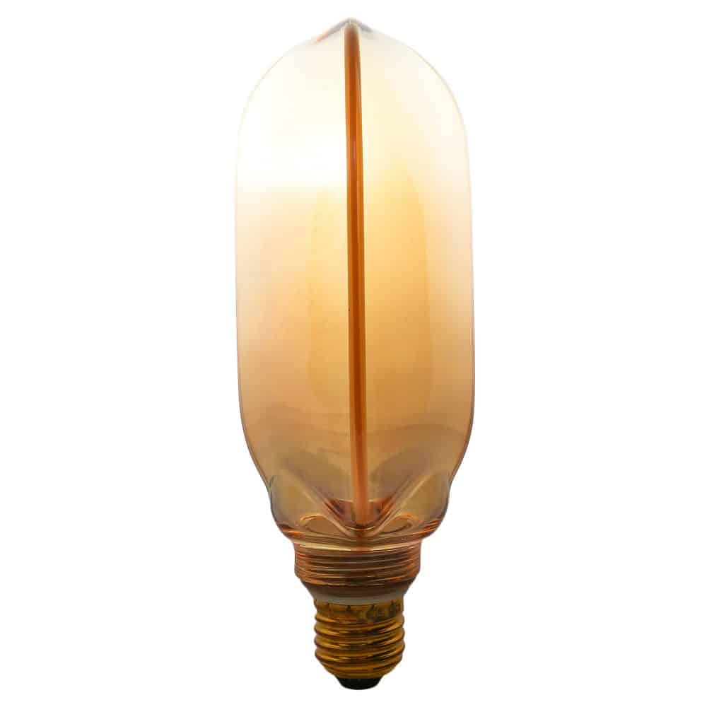 Bec LED decorativ G100 AMBER, 4W, dimabil, E27, 170 lm 1800K