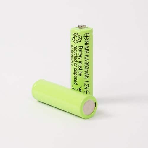 Set 2 acumulatori AA 300mAh R6